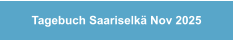 Tagebuch Saariselkä Nov 2025